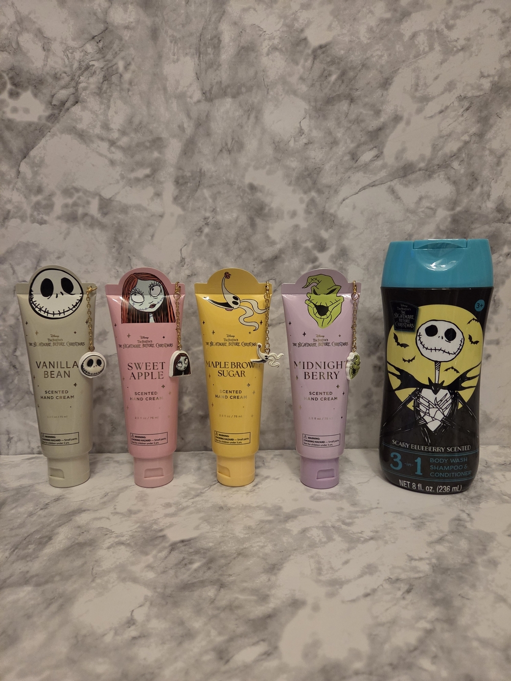 Disney Nightmare Before Christmas Hand Cream & Body Wash Set